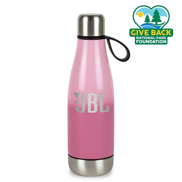 Ombre Double Entry Stainless Steel Water Bottle... from ASI 44900 NC Custom (CI/Lanco) / Lanco
