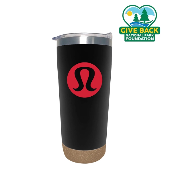 Cork Base Double Wall Tumbler... from ASI 44900 NC Custom (CI/Lanco) / ACE USA