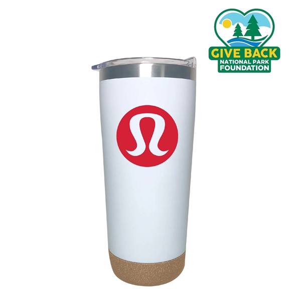 Cork Base Double Wall Tumbler... from ASI 44900 NC Custom (CI/Lanco) / ACE USA