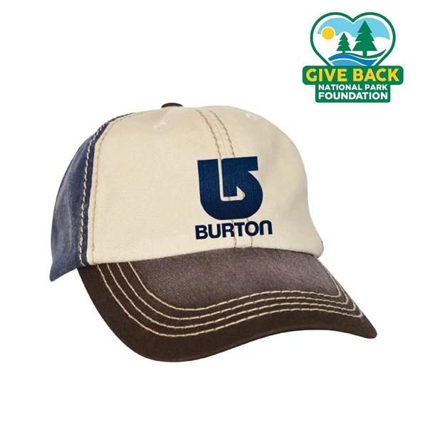 Triple-Tone Colorblocked Cap... from ASI 44900 NC Custom (CI/Lanco) / ACE USA