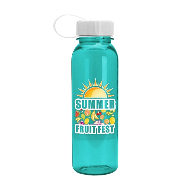 24 Oz. Bottle w/ Tethered Lid - Digital Imprint... from ASI 55990 Garyline