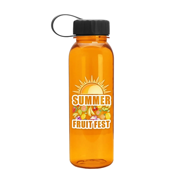 24 Oz. Bottle w/ Tethered Lid - Digital Imprint... from ASI 55990 Garyline