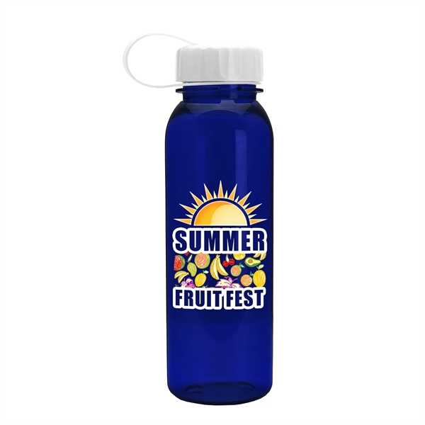 24 Oz. Bottle w/ Tethered Lid - Digital Imprint... from ASI 55990 Garyline