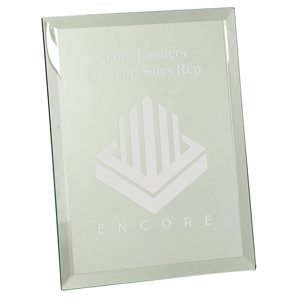 Mirror Glass Plaque... from ASI 92531 Unique Custom Products / UCP