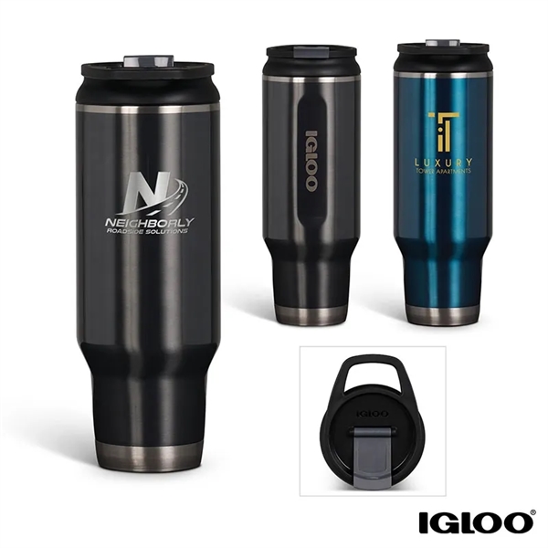 Igloo® 40 oz. Double Wall Vacuum Insulated Tumbler... from ASI 67866 Logomark/Valumark