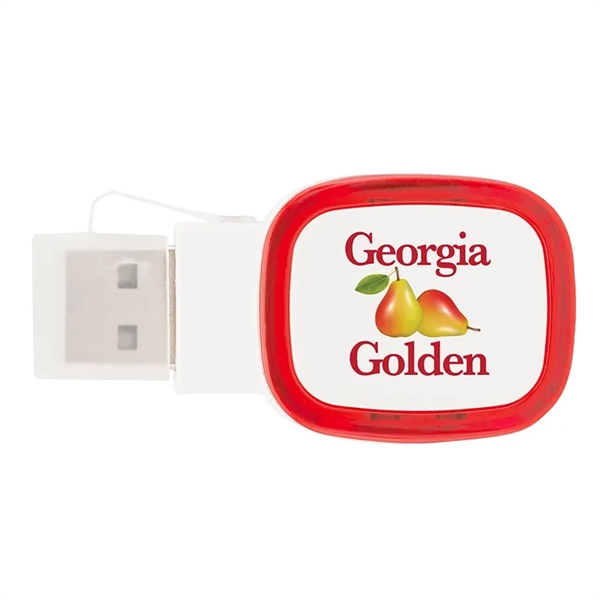 Dual-port USB 2.0 hub and reader; compatible with type-C ports and... from ASI 67866 Logomark/Valumark