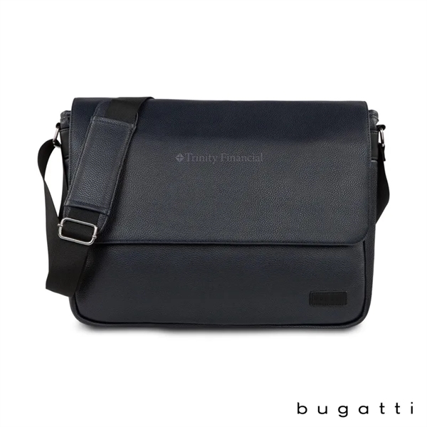 Bugatti Contrast Collection Messenger Bag... from ASI 67866 Logomark/Valumark
