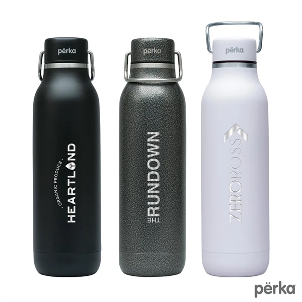 3" x 10.12" x 3" stainless steel bottle; 20 oz. capacity... from ASI 67866 Logomark/Valumark