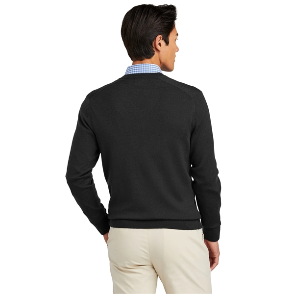 Brooks Brothers Washable Merino V-Neck Sweater.... from ASI 84863 SanMar