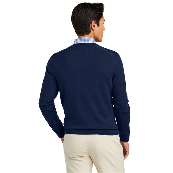 Brooks Brothers Washable Merino V-Neck Sweater.... from ASI 84863 SanMar
