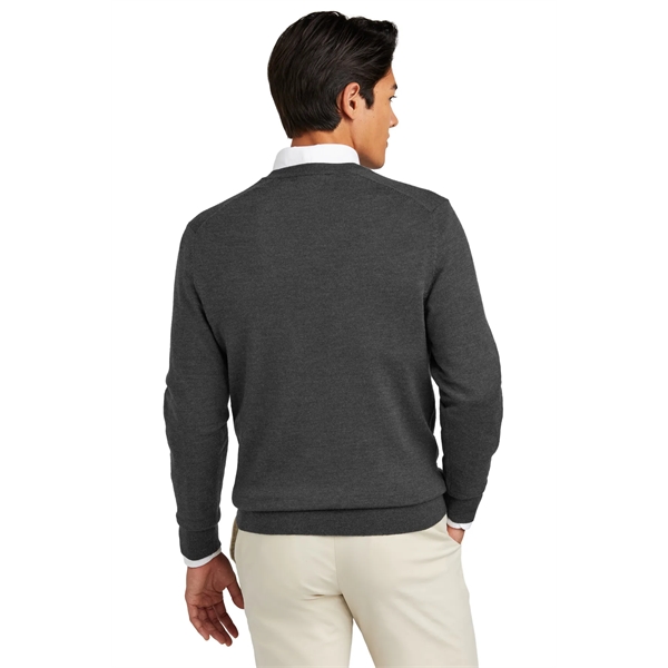 Brooks Brothers Washable Merino V-Neck Sweater.... from ASI 84863 SanMar
