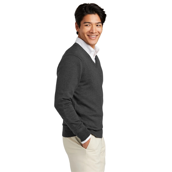 Brooks Brothers Washable Merino V-Neck Sweater.... from ASI 84863 SanMar