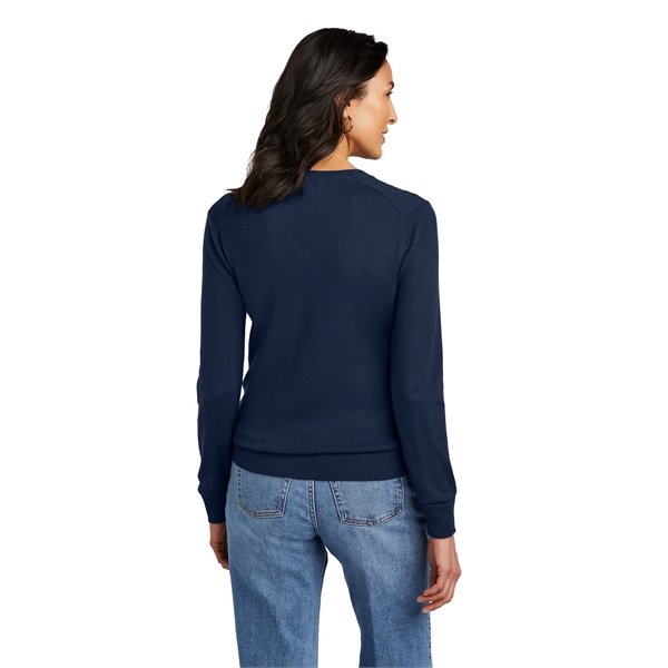 Brooks Brothers Women's Washable Merino V-Neck Sweater... from ASI 84863 SanMar