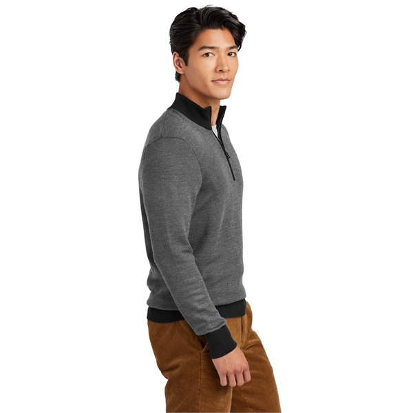 Brooks Brothers Washable Merino Birdseye 1/4-Zip Sweater... from ASI 84863 SanMar
