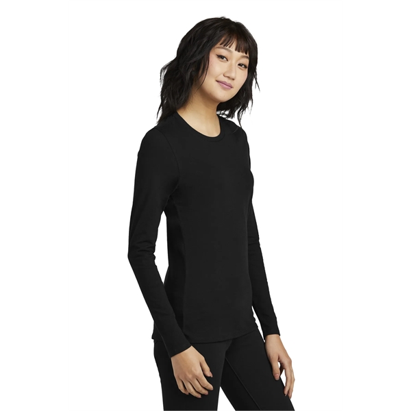 District Women's Perfect Blend CVC Long Sleeve Tee... from ASI 84863 SanMar