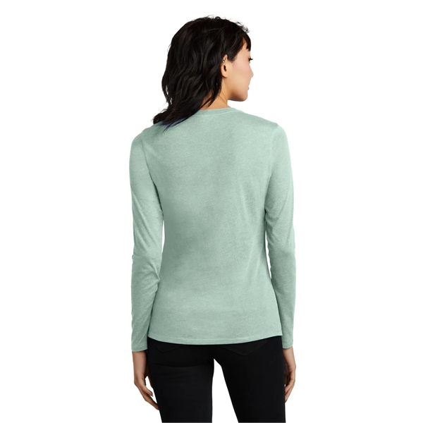 District Women's Perfect Blend CVC Long Sleeve Tee... from ASI 84863 SanMar
