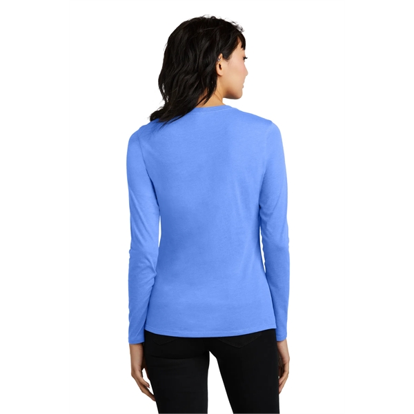 District Women's Perfect Blend CVC Long Sleeve Tee... from ASI 84863 SanMar