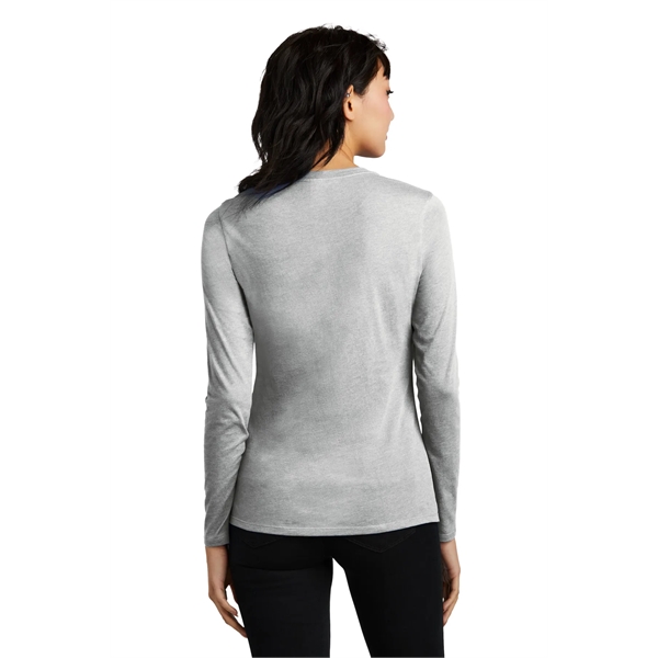 District Women's Perfect Blend CVC Long Sleeve Tee... from ASI 84863 SanMar
