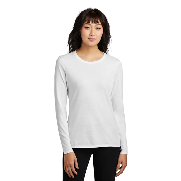 District Women's Perfect Blend CVC Long Sleeve Tee... from ASI 84863 SanMar