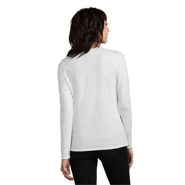 District Women's Perfect Blend CVC Long Sleeve Tee... from ASI 84863 SanMar