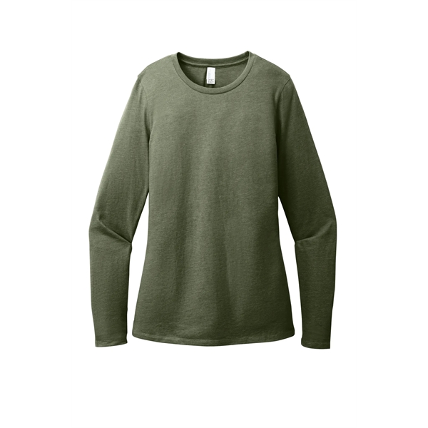 District Women's Perfect Blend CVC Long Sleeve Tee... from ASI 84863 SanMar