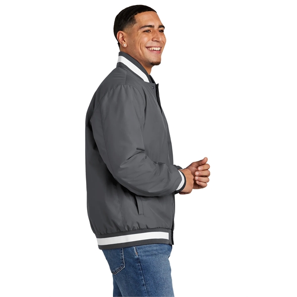 Sport-Tek Insulated Varsity Jacket... from ASI 84863 SanMar