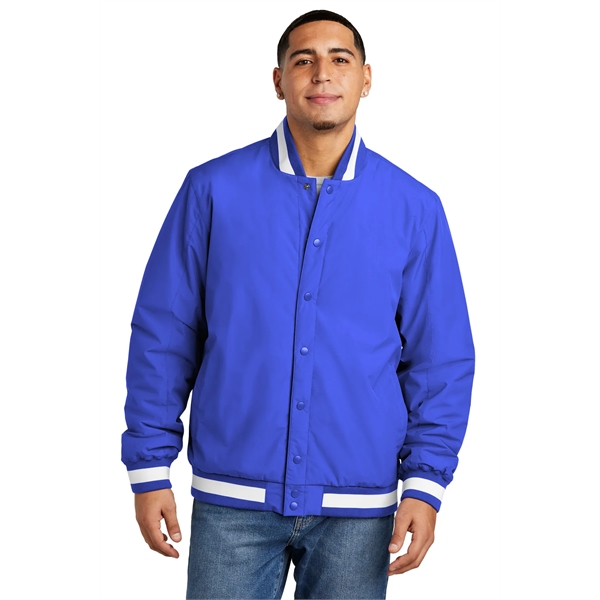 Sport-Tek Insulated Varsity Jacket... from ASI 84863 SanMar