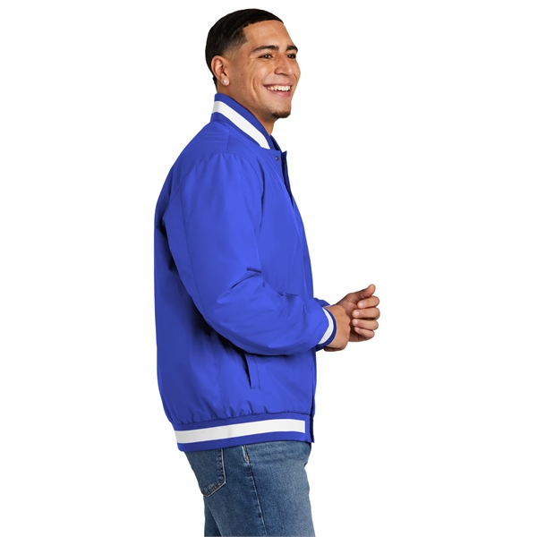Sport-Tek Insulated Varsity Jacket... from ASI 84863 SanMar