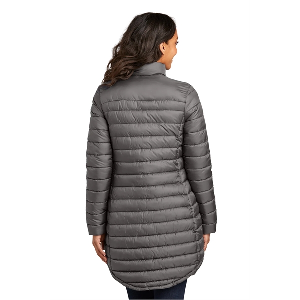 Port Authority Ladies Horizon Puffy Long Jacket... from ASI 84863 SanMar