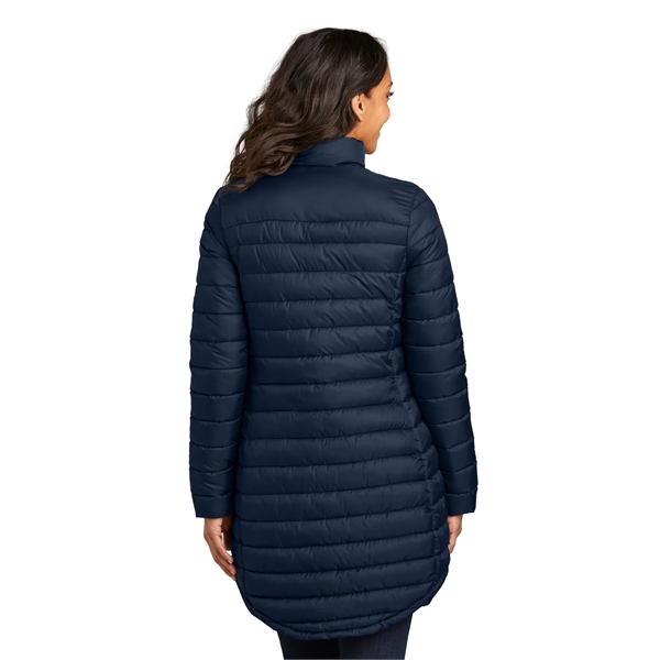 Port Authority Ladies Horizon Puffy Long Jacket... from ASI 84863 SanMar