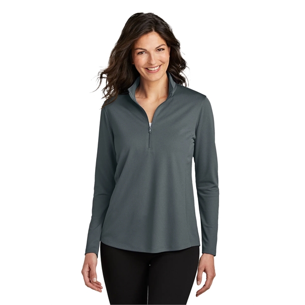 Port Authority Ladies Dry Zone UV Micro-Mesh 1/4-Zip... from ASI 84863 SanMar