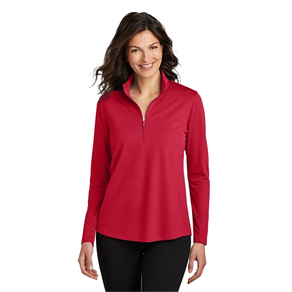 Port Authority Ladies Dry Zone UV Micro-Mesh 1/4-Zip... from ASI 84863 SanMar