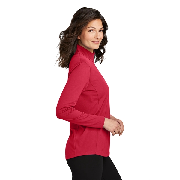 Port Authority Ladies Dry Zone UV Micro-Mesh 1/4-Zip... from ASI 84863 SanMar