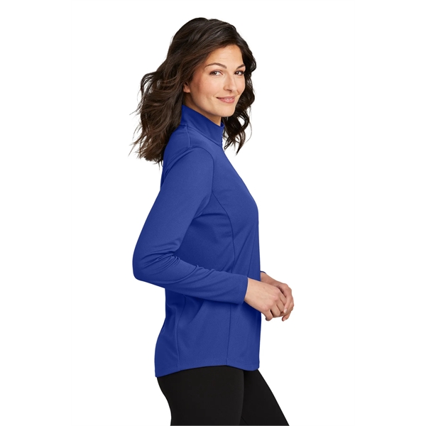 Port Authority Ladies Dry Zone UV Micro-Mesh 1/4-Zip... from ASI 84863 SanMar