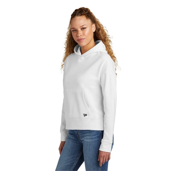 New Era Ladies Comeback Fleece Pullover Hoodie... from ASI 84863 SanMar