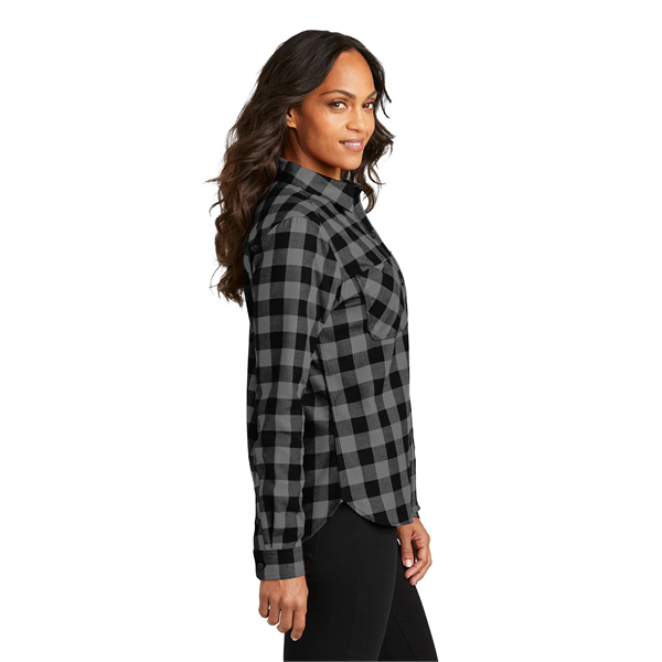 Port Authority Ladies Plaid Flannel Shirt... from ASI 84863 SanMar