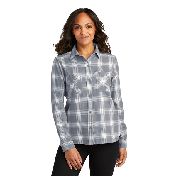 Port Authority Ladies Plaid Flannel Shirt... from ASI 84863 SanMar