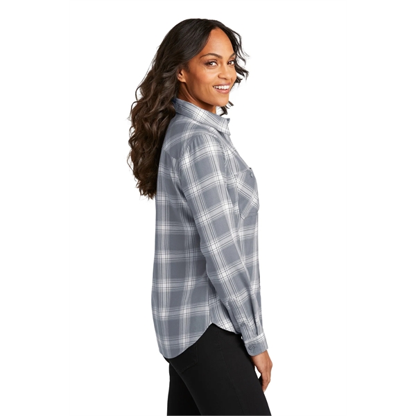 Port Authority Ladies Plaid Flannel Shirt... from ASI 84863 SanMar