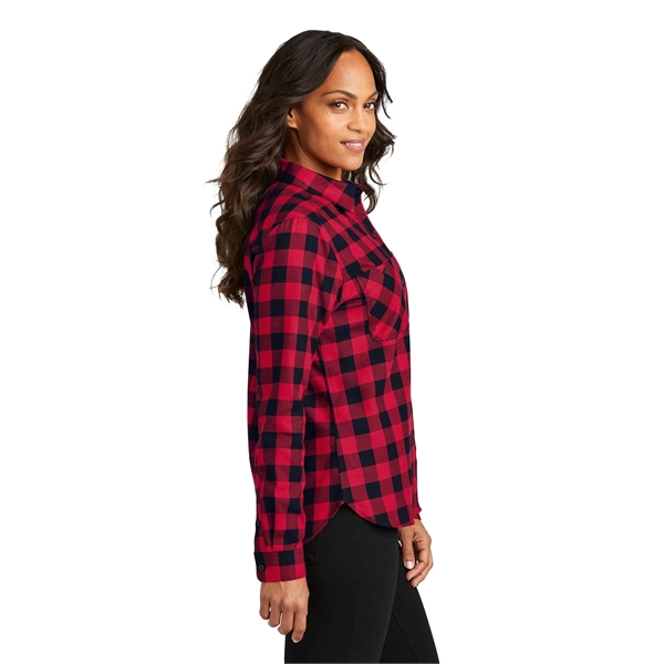 Port Authority Ladies Plaid Flannel Shirt... from ASI 84863 SanMar