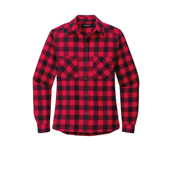 Port Authority Ladies Plaid Flannel Shirt... from ASI 84863 SanMar