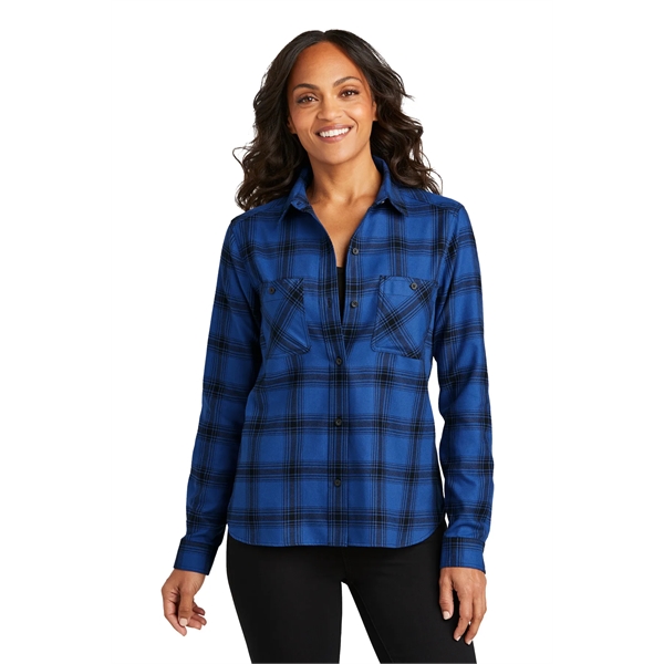 Port Authority Ladies Plaid Flannel Shirt... from ASI 84863 SanMar