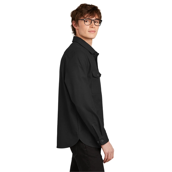 Mercer+Mettle Long Sleeve Twill Overshirt... from ASI 84863 SanMar