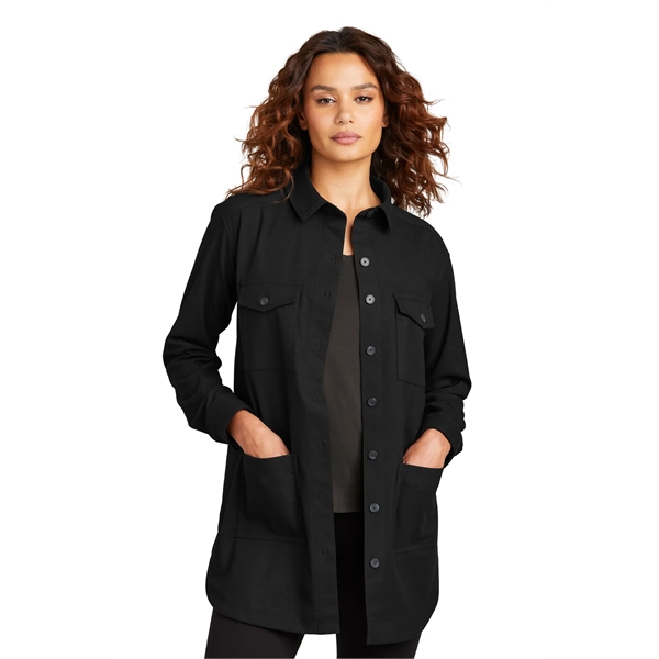 Mercer+Mettle Women's Long Sleeve Twill Overshirt... from ASI 84863 SanMar