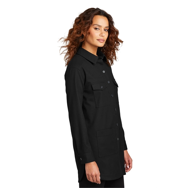 Mercer+Mettle Women's Long Sleeve Twill Overshirt... from ASI 84863 SanMar