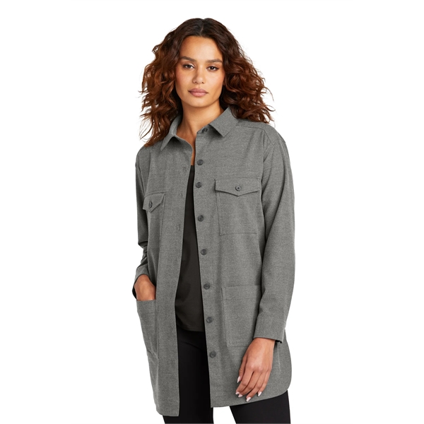 Mercer+Mettle Women's Long Sleeve Twill Overshirt... from ASI 84863 SanMar
