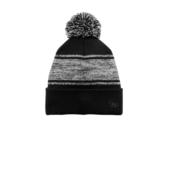 New Era Knit Chilled Pom Beanie... from ASI 84863 SanMar
