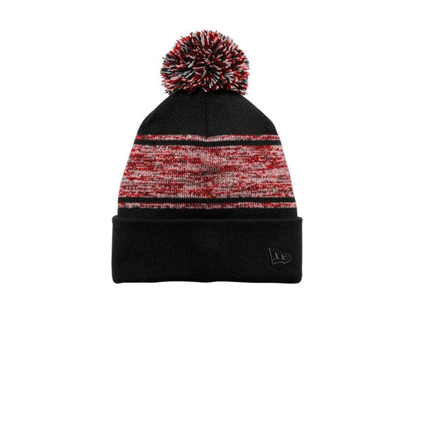 New Era Knit Chilled Pom Beanie... from ASI 84863 SanMar