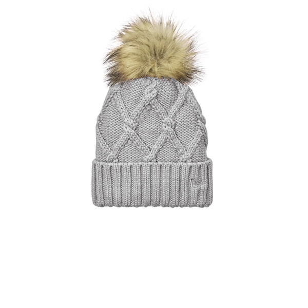New Era Faux Fur Pom Beanie... from ASI 84863 SanMar