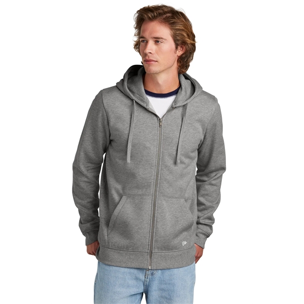 New Era Comeback Fleece Full-Zip Hoodie... from ASI 84863 SanMar