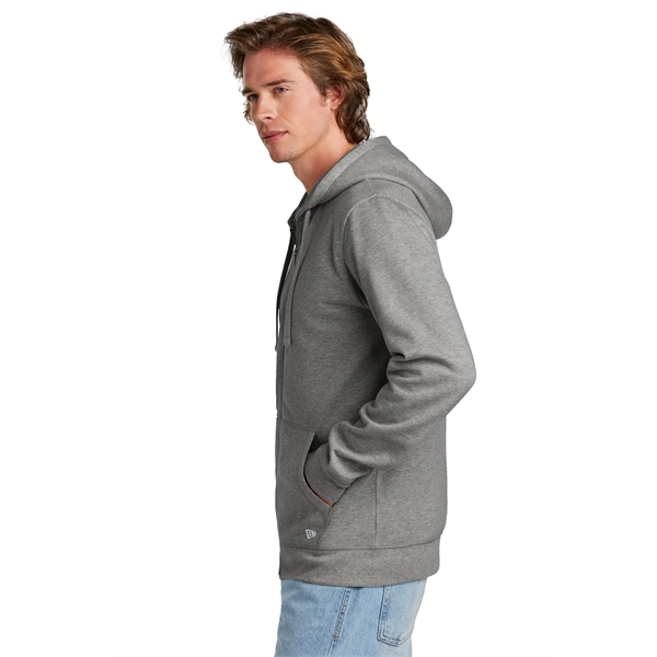 New Era Comeback Fleece Full-Zip Hoodie... from ASI 84863 SanMar